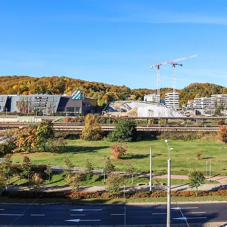 Lägenhet Przytulny Centrum